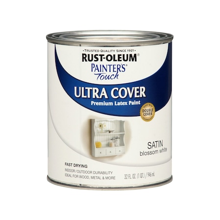 Rust-Oleum Painters Touch Ultra Cover Blossom White Ultra Cover Paint 1 Qt